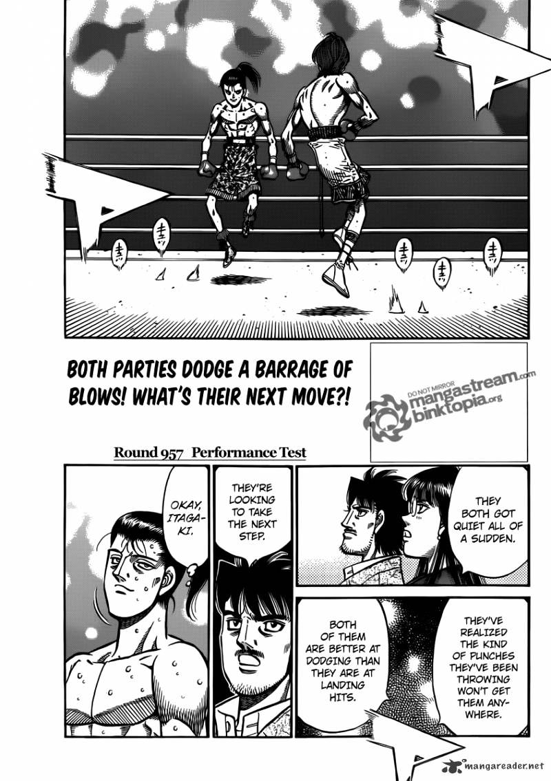 Hajime no Ippo – The First Step chapter 957 page 2