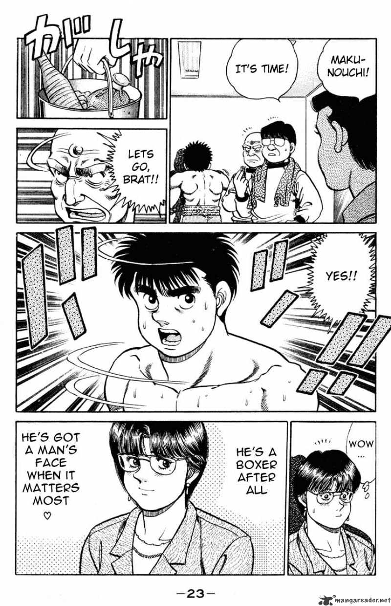 Hajime no Ippo – The First Step chapter 97 page 22