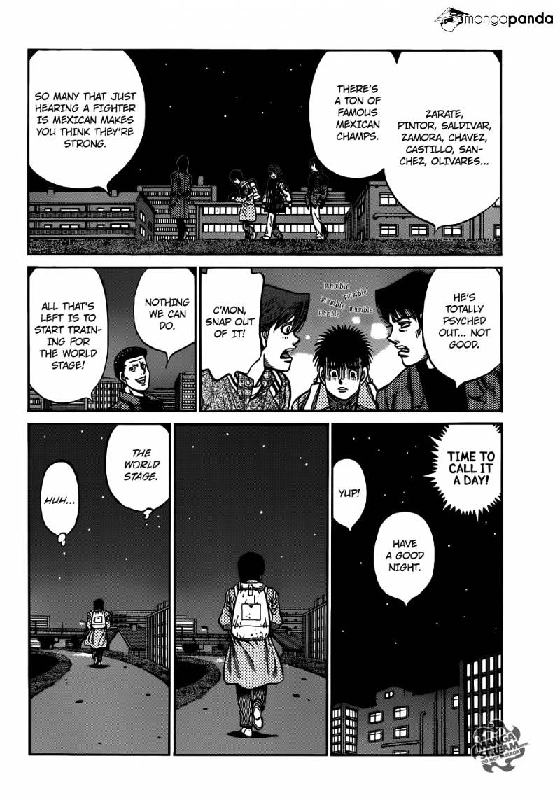 Hajime no Ippo – The First Step chapter 981 page 15