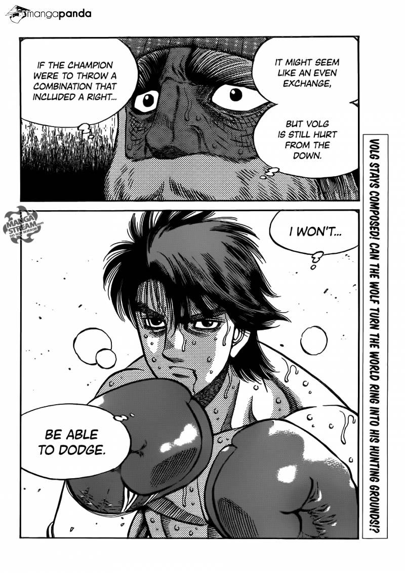 Hajime no Ippo – The First Step chapter 987 page 14