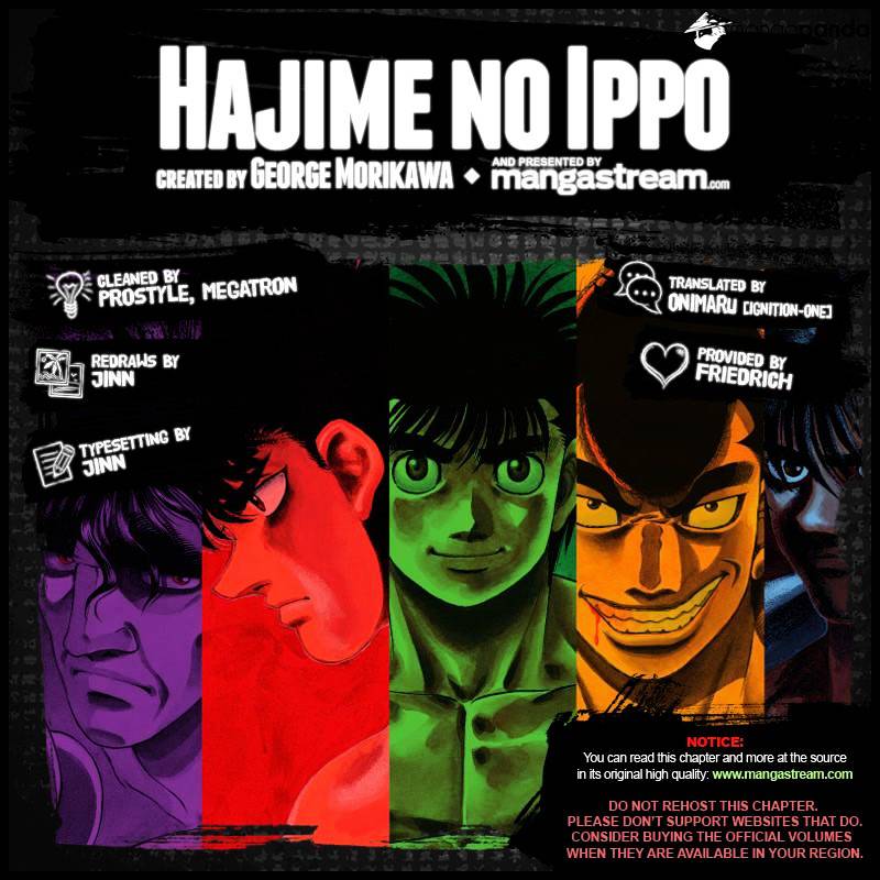 Hajime no Ippo – The First Step chapter 990 page 19