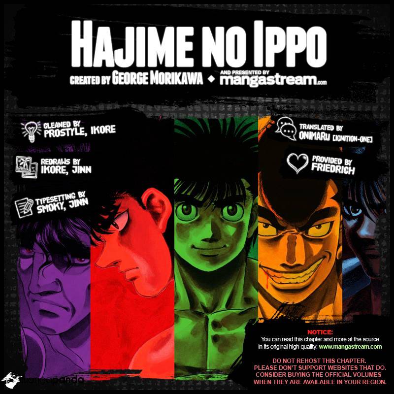 Hajime no Ippo – The First Step chapter 998 page 2