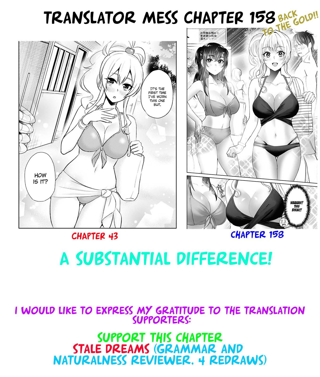 Hajimete no Gal chapter 158 page 20