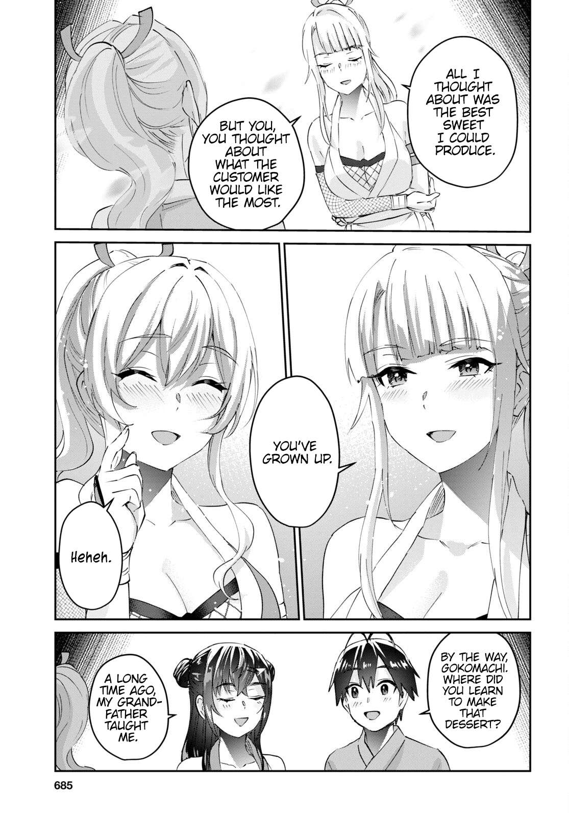 Hajimete no Gal chapter 164 page 24