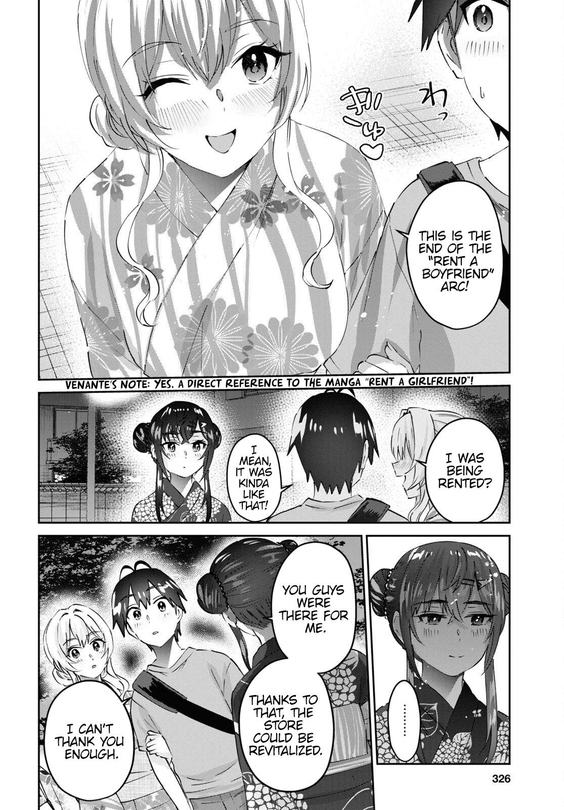 Hajimete no Gal chapter 165 page 19