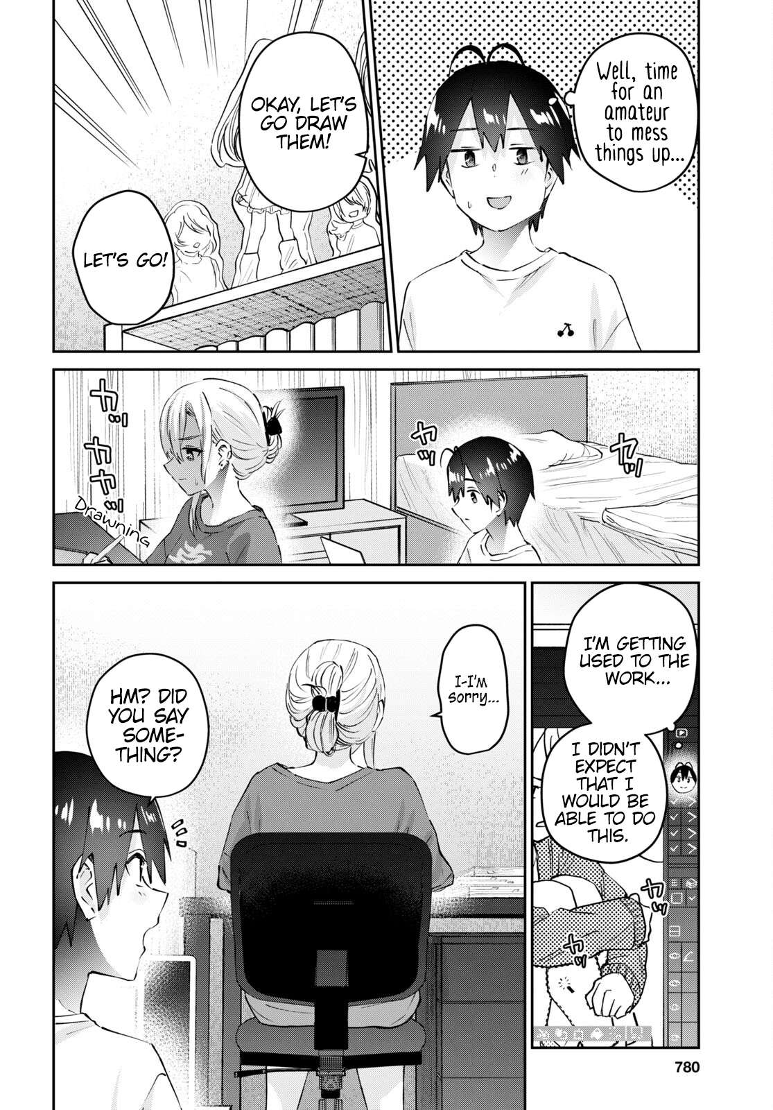 Hajimete no Gal chapter 168 page 9