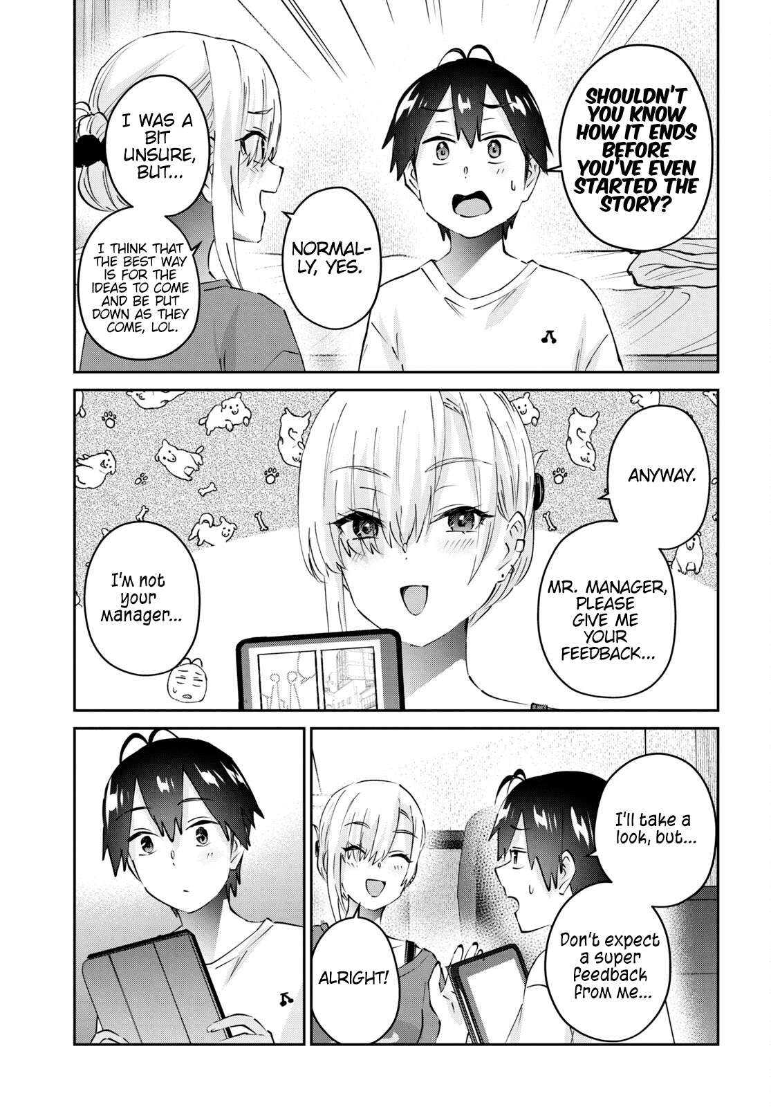 Hajimete no Gal chapter 169 page 8