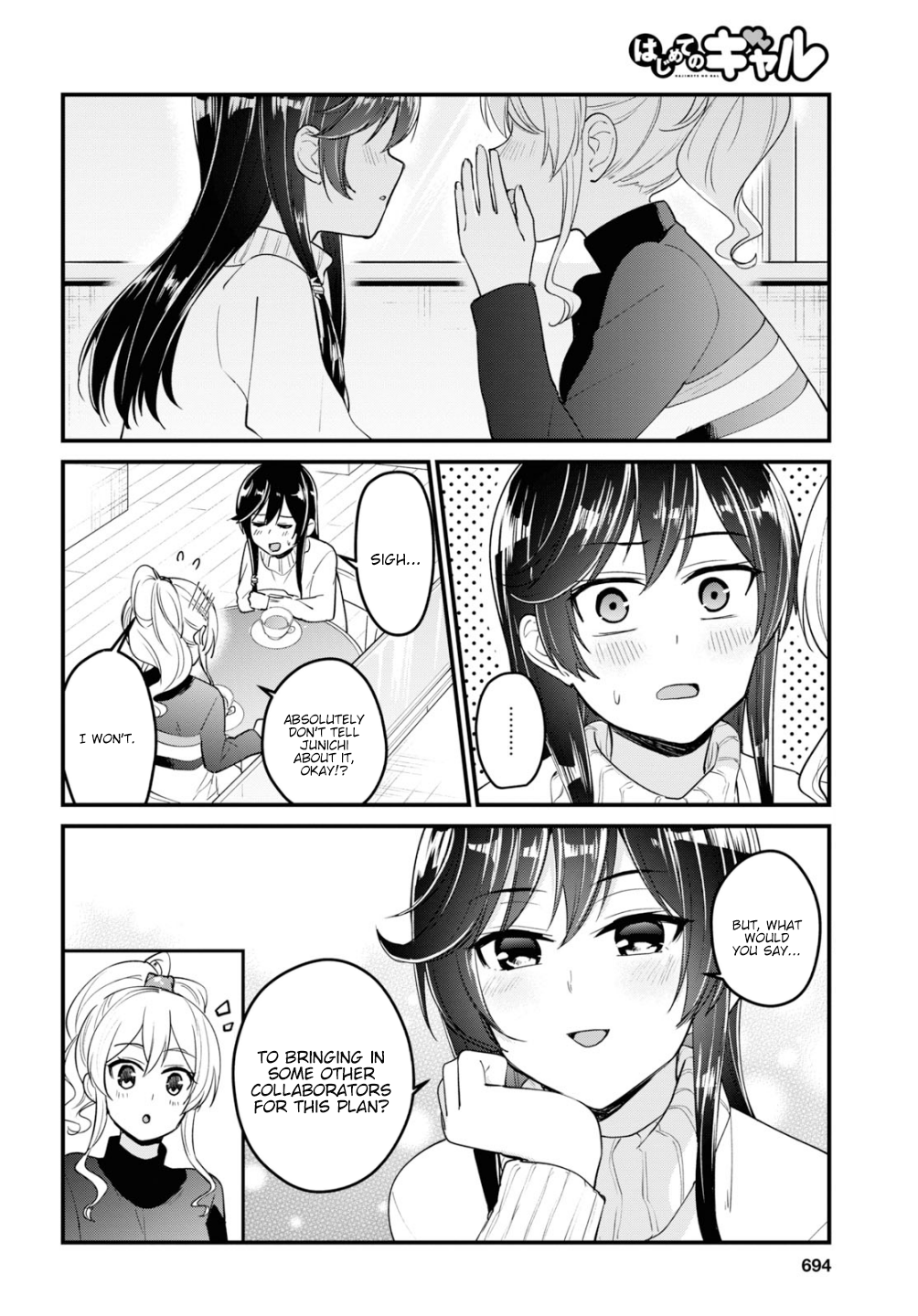 Hajimete no Gal chapter 93 page 9