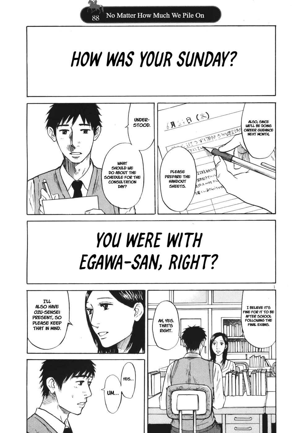 Hakuba no Oujisama chapter 88 page 1