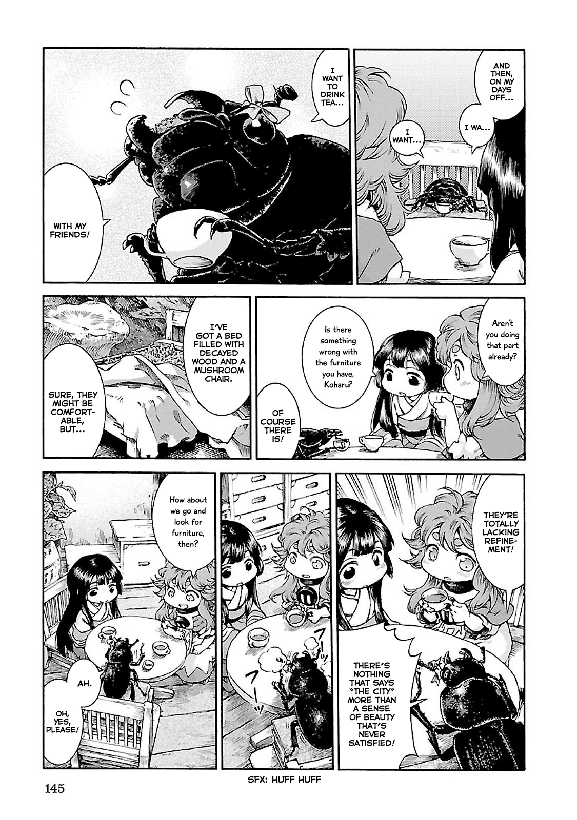 Hakumei to Mikochi chapter 33 page 3