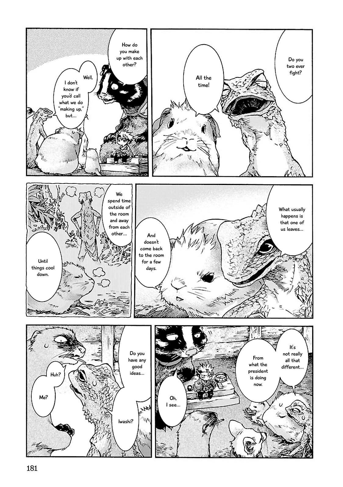 Hakumei to Mikochi chapter 34 page 21