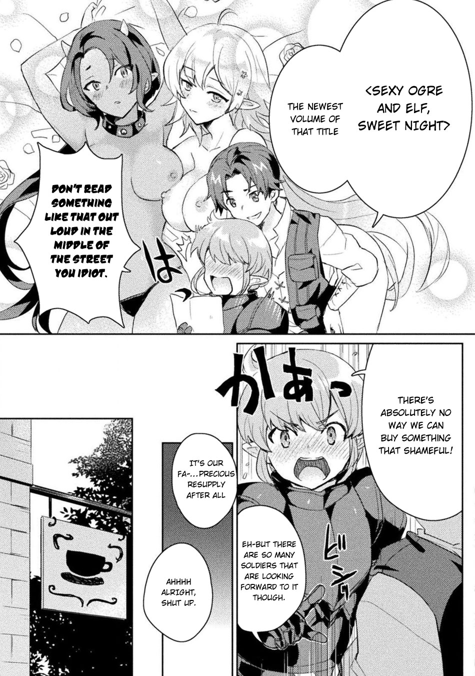 Half-elves Fall in Love chapter 3 page 4