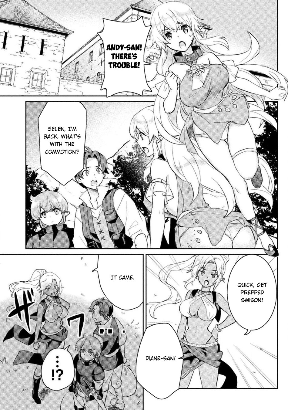 Half-elves Fall in Love chapter 3 page 8