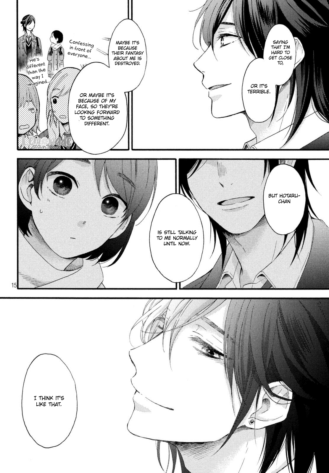 Hananoi-kun to Koi no Yamai chapter 1 page 15