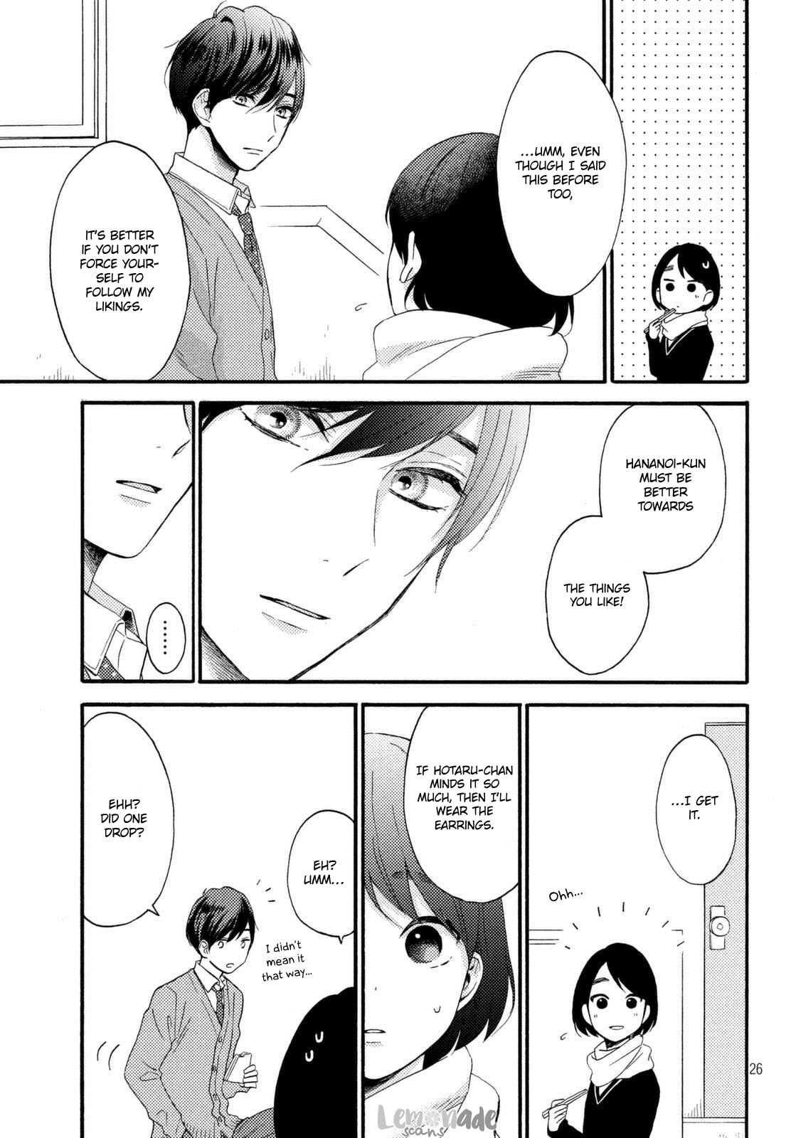 Hananoi-kun to Koi no Yamai chapter 1 page 26