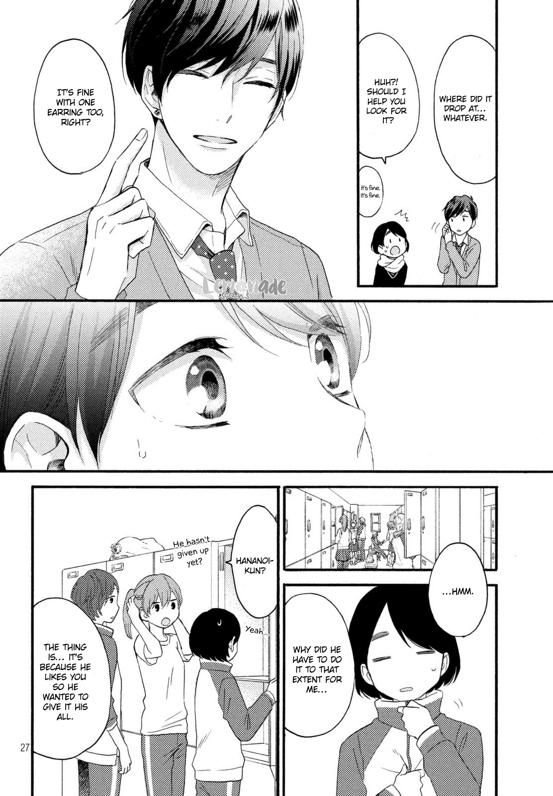 Hananoi-kun to Koi no Yamai chapter 1 page 27