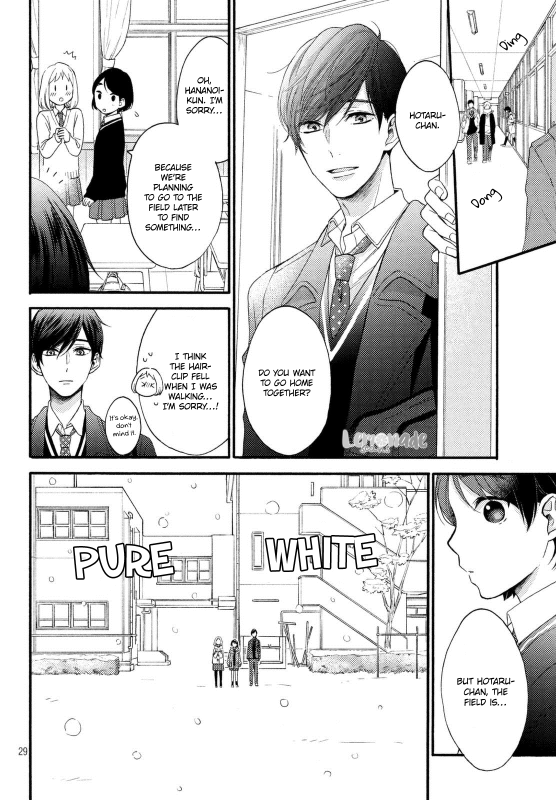 Hananoi-kun to Koi no Yamai chapter 1 page 29