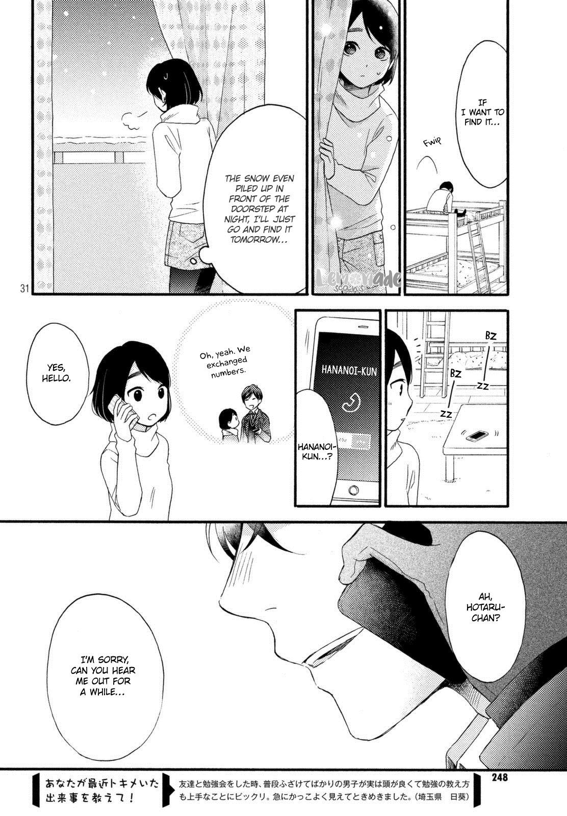 Hananoi-kun to Koi no Yamai chapter 1 page 31