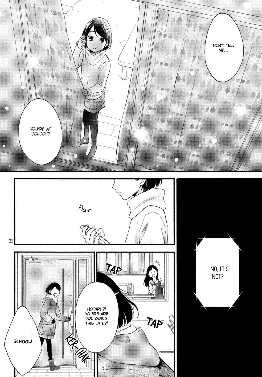 Hananoi-kun to Koi no Yamai chapter 1 page 33
