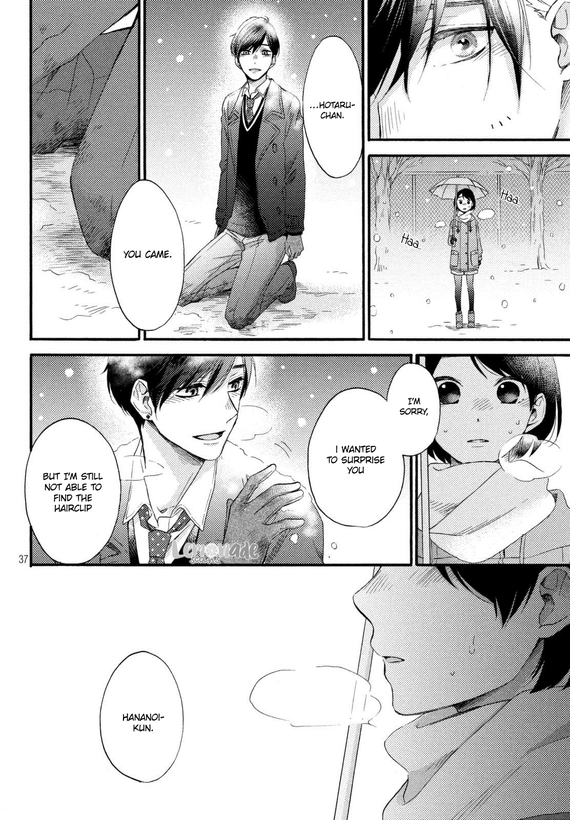 Hananoi-kun to Koi no Yamai chapter 1 page 36