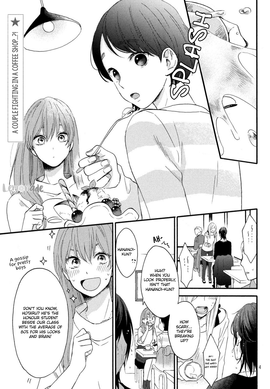 Hananoi-kun to Koi no Yamai chapter 1 page 4
