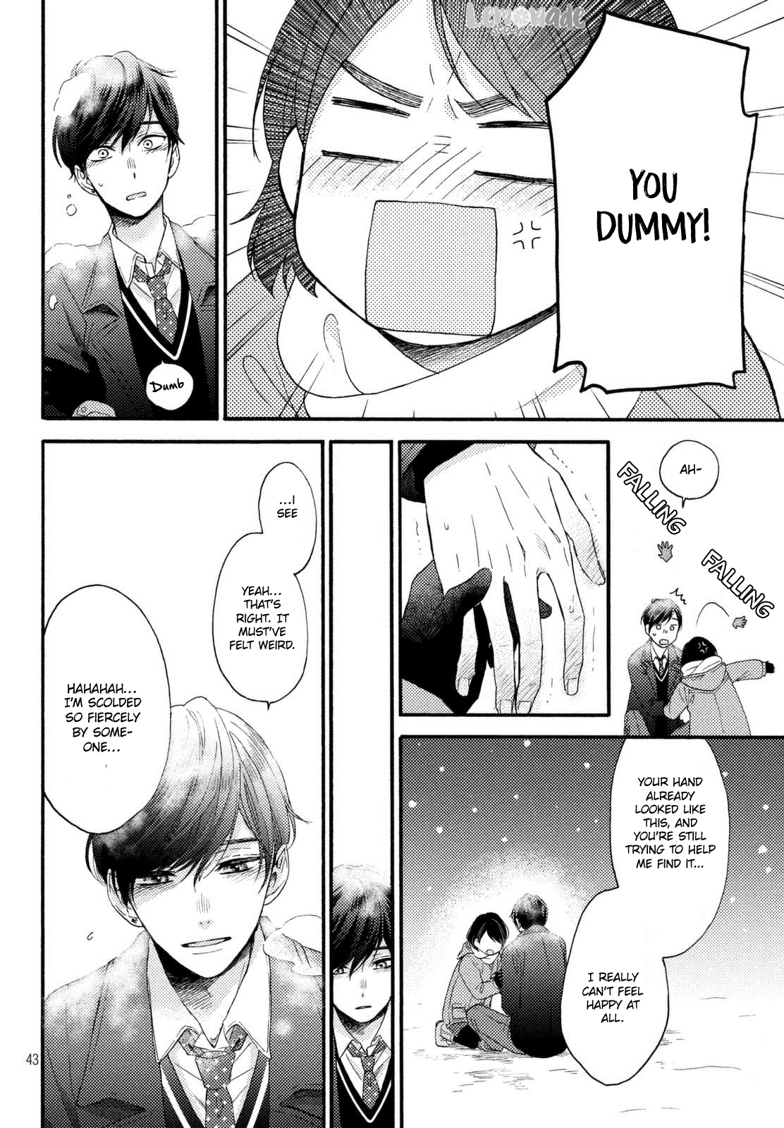 Hananoi-kun to Koi no Yamai chapter 1 page 42