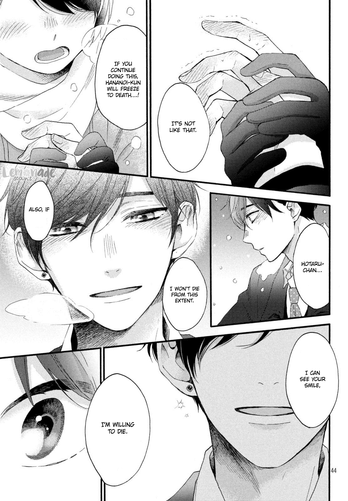 Hananoi-kun to Koi no Yamai chapter 1 page 43