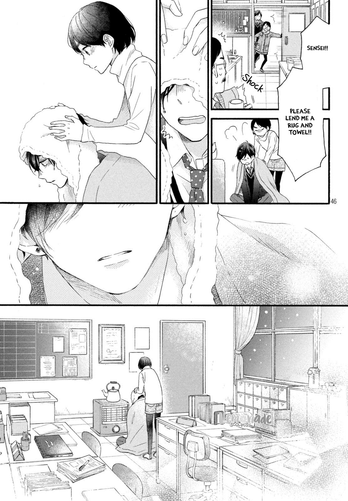 Hananoi-kun to Koi no Yamai chapter 1 page 45
