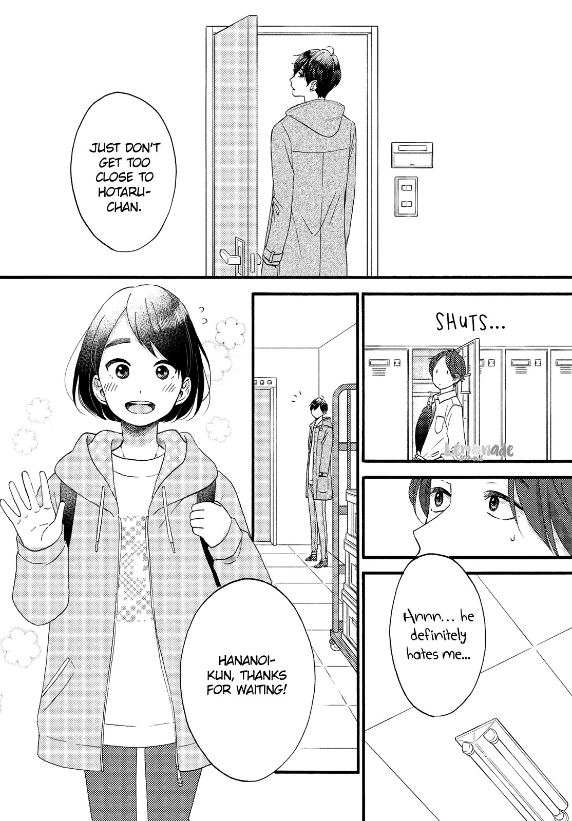 Hananoi-kun to Koi no Yamai chapter 14 page 18