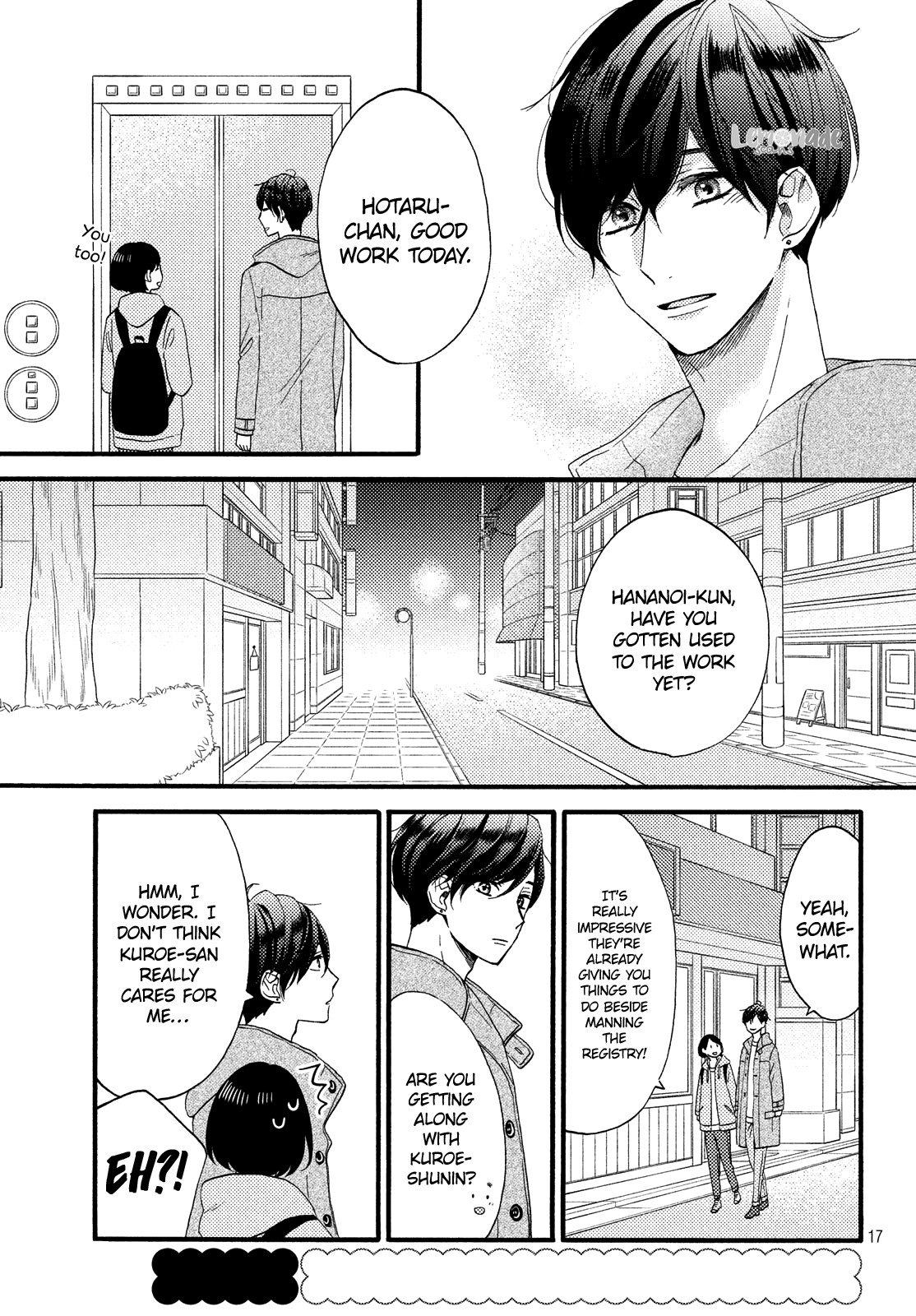 Hananoi-kun to Koi no Yamai chapter 14 page 19