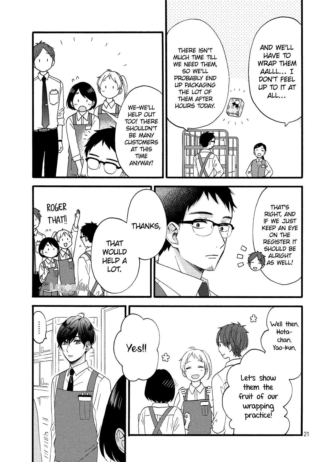 Hananoi-kun to Koi no Yamai chapter 14 page 23