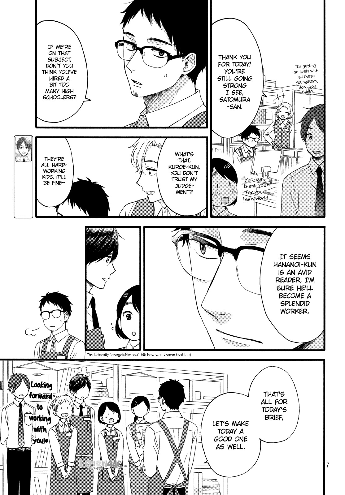 Hananoi-kun to Koi no Yamai chapter 14 page 9