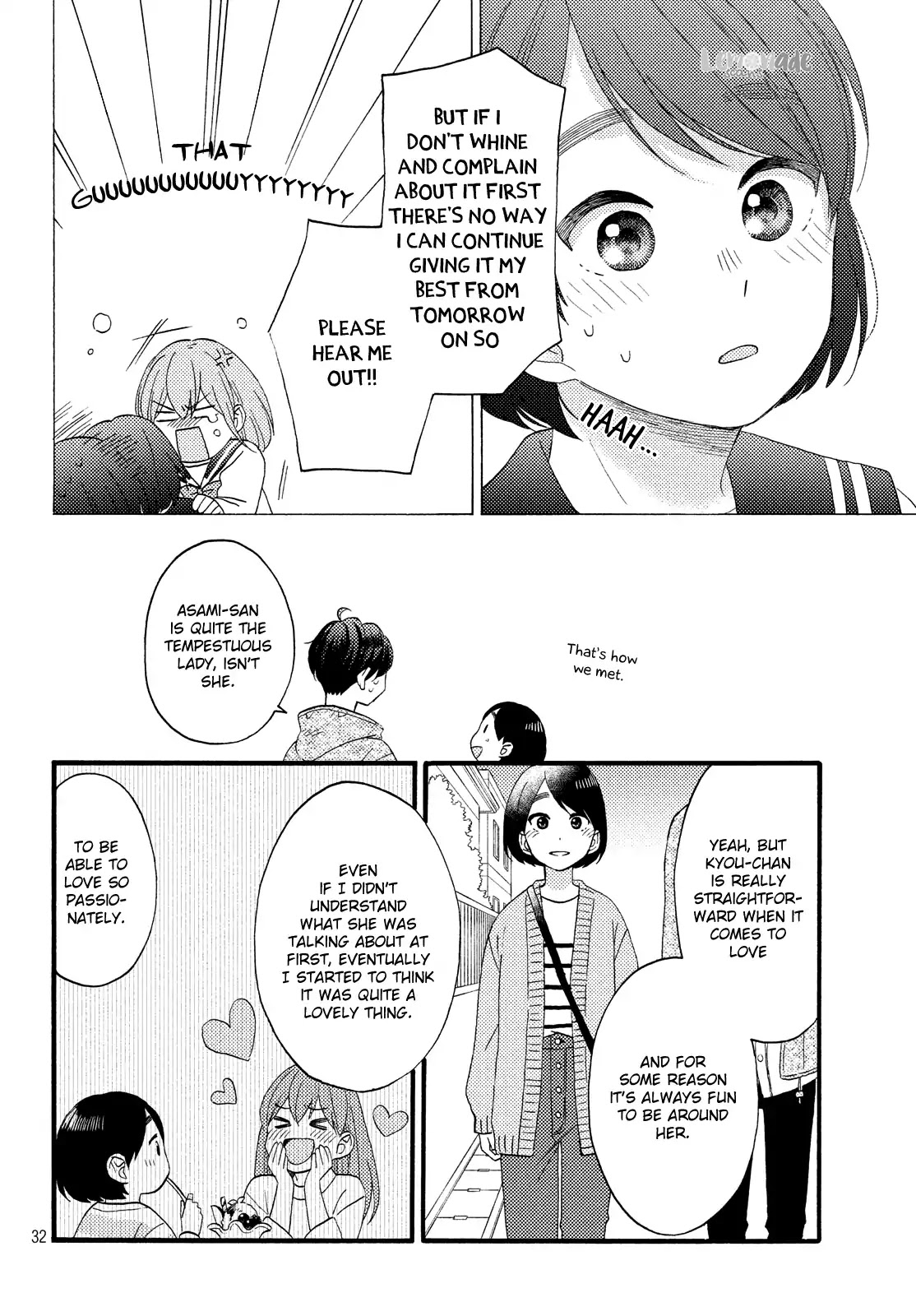 Hananoi-kun to Koi no Yamai chapter 15 page 34