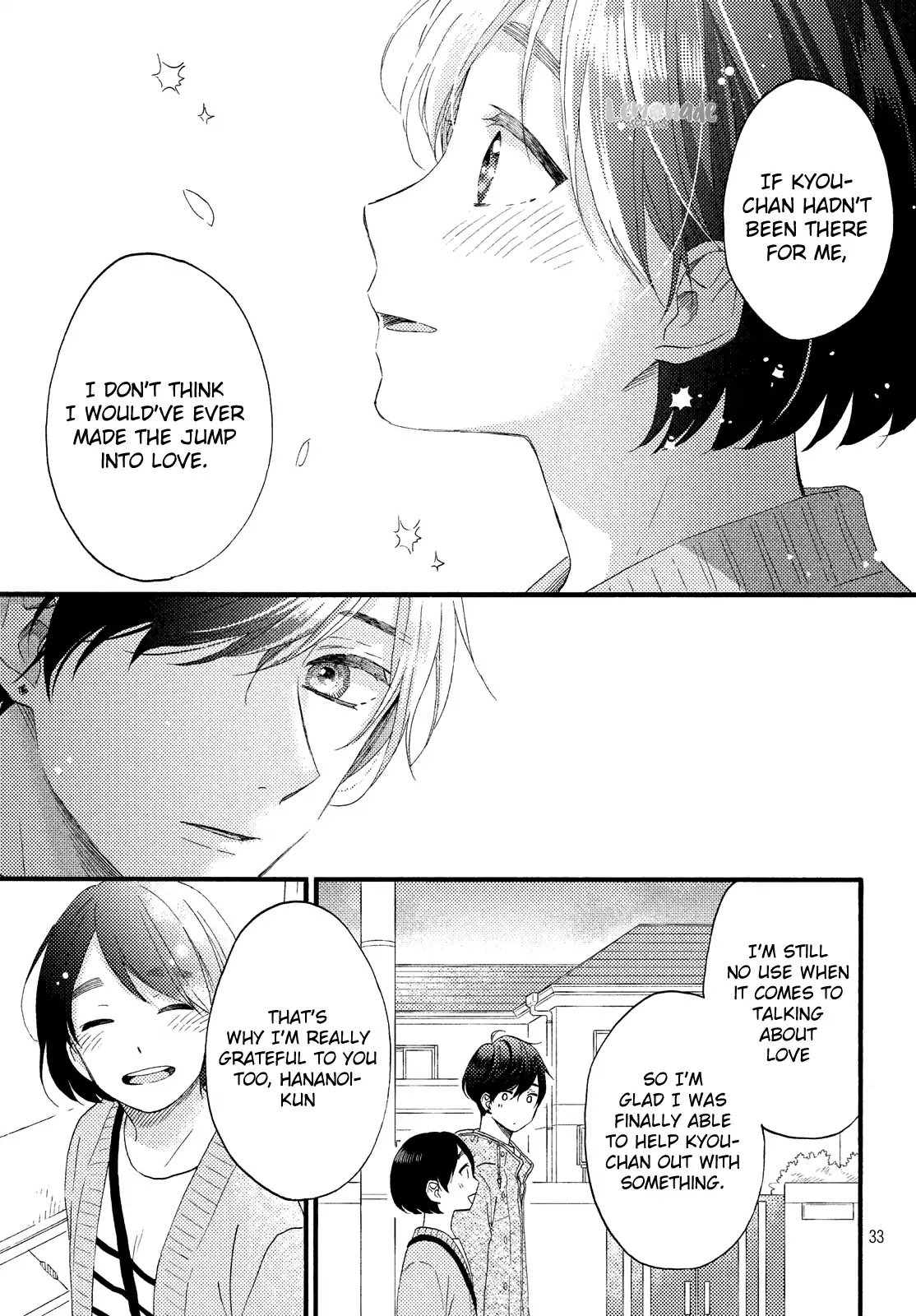 Hananoi-kun to Koi no Yamai chapter 15 page 35