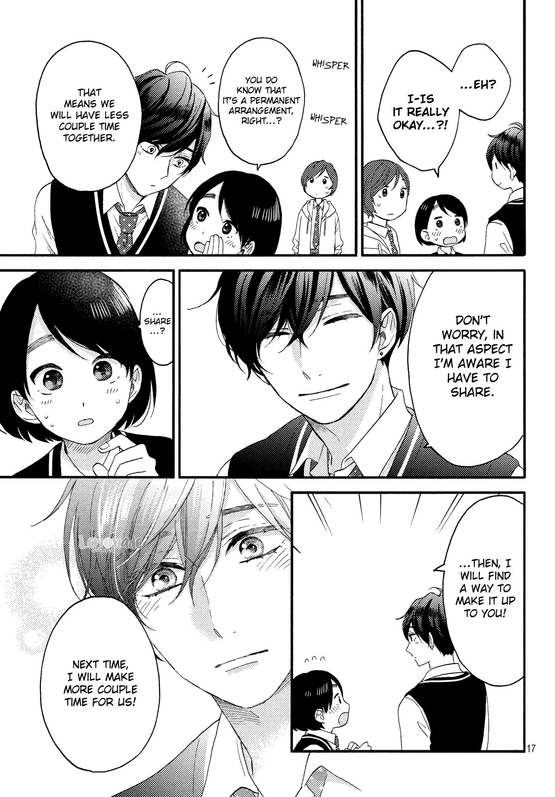 Hananoi-kun to Koi no Yamai chapter 17 page 18
