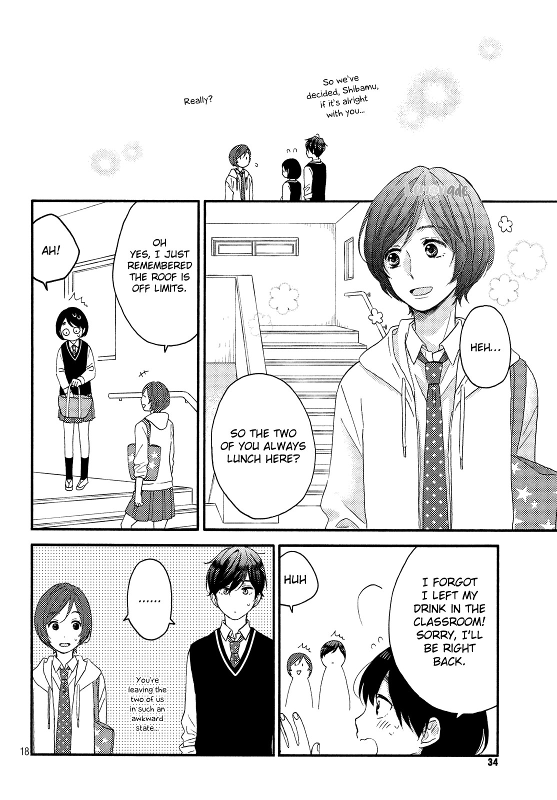 Hananoi-kun to Koi no Yamai chapter 17 page 19