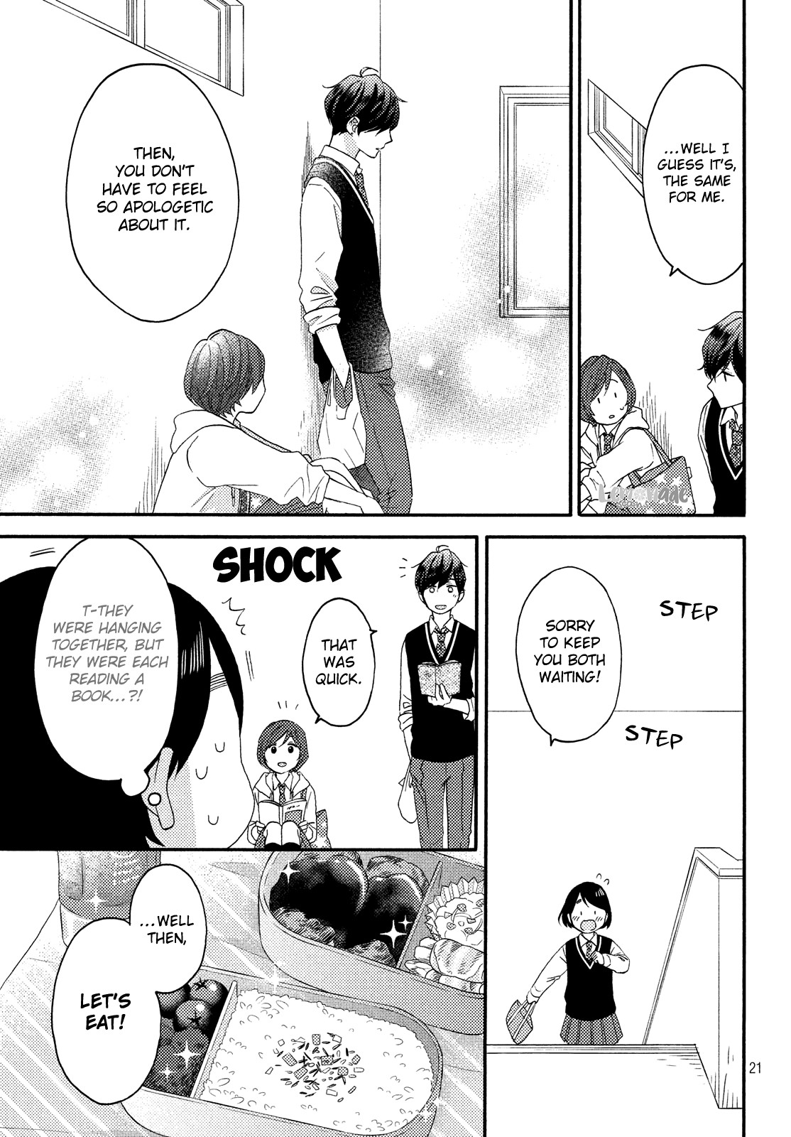 Hananoi-kun to Koi no Yamai chapter 17 page 22