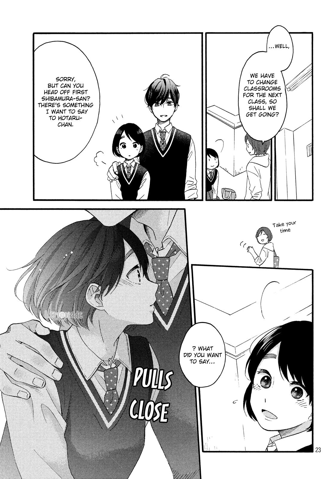 Hananoi-kun to Koi no Yamai chapter 17 page 24