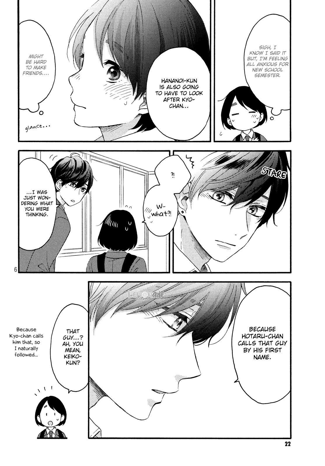 Hananoi-kun to Koi no Yamai chapter 17 page 7