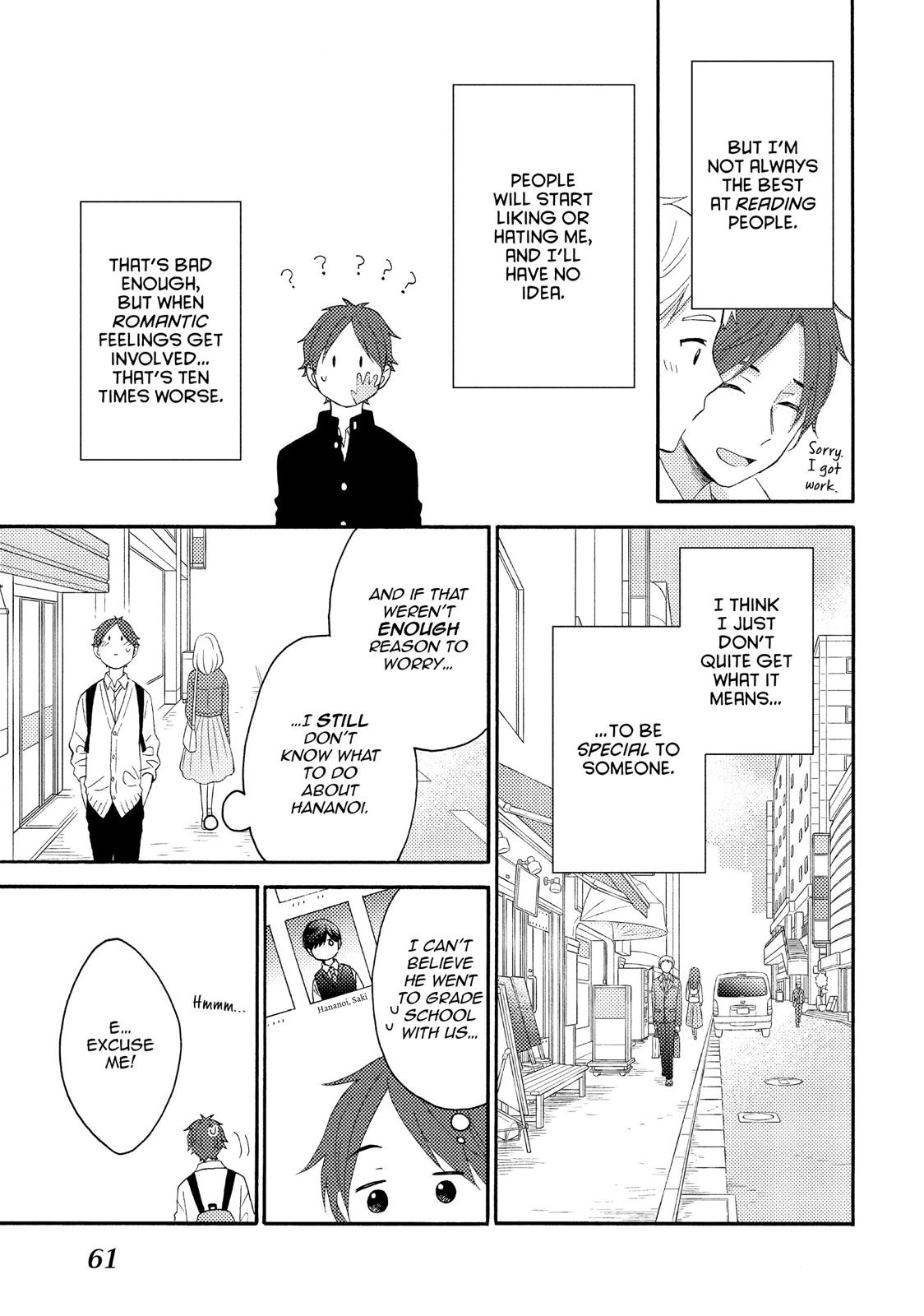 Hananoi-kun to Koi no Yamai chapter 18 page 11