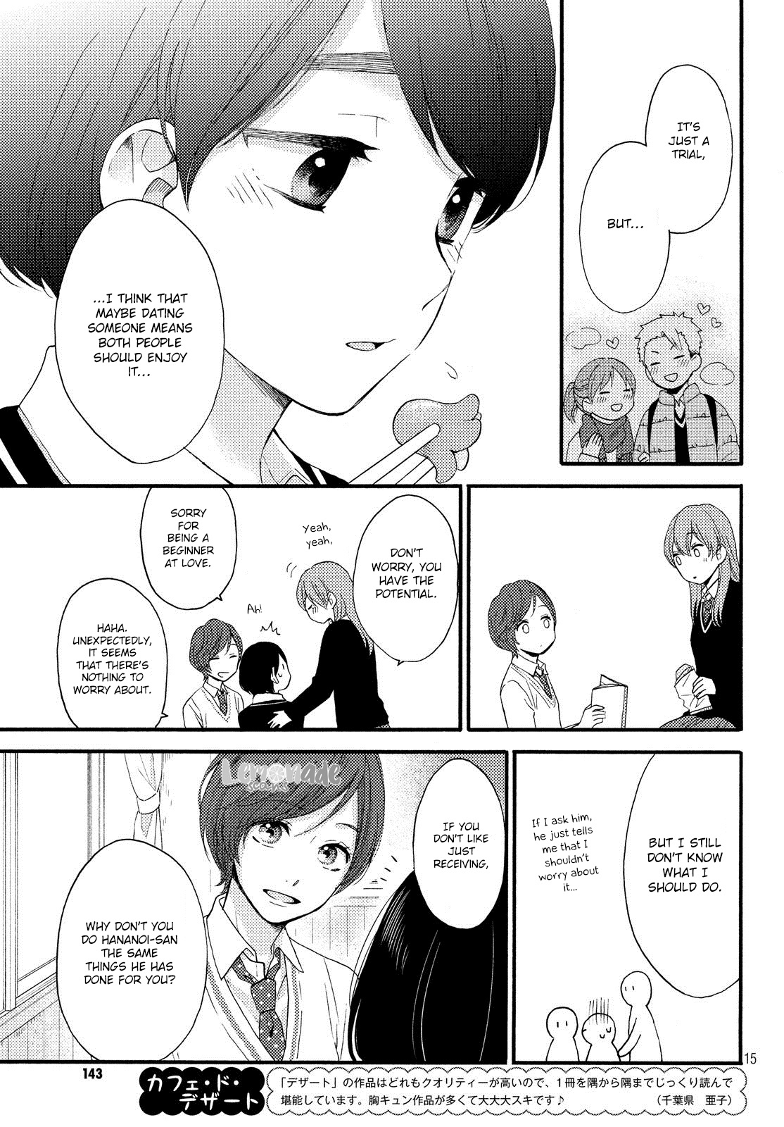 Hananoi-kun to Koi no Yamai chapter 2 page 16