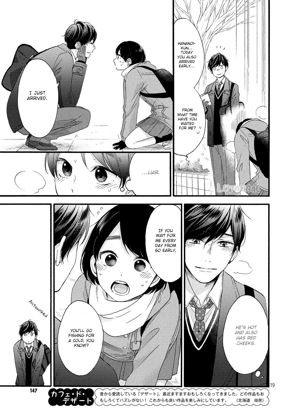 Hananoi-kun to Koi no Yamai chapter 2 page 20