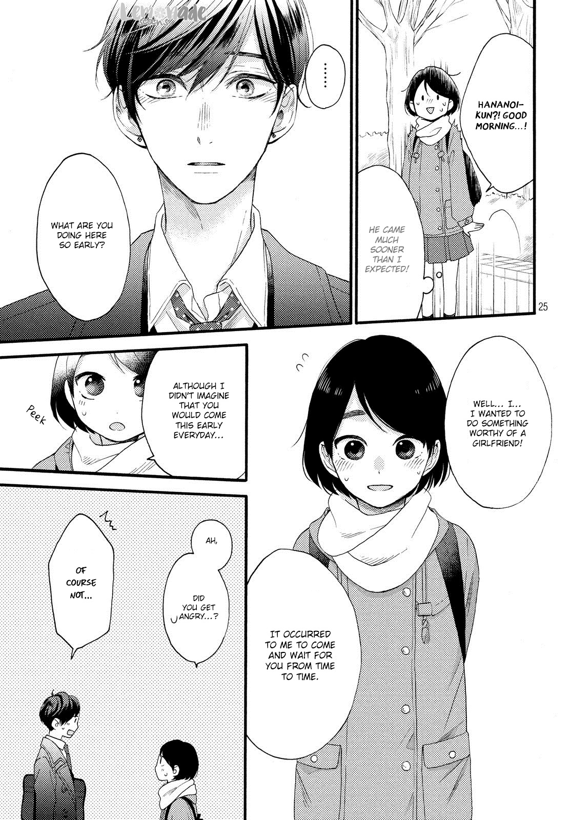 Hananoi-kun to Koi no Yamai chapter 2 page 26