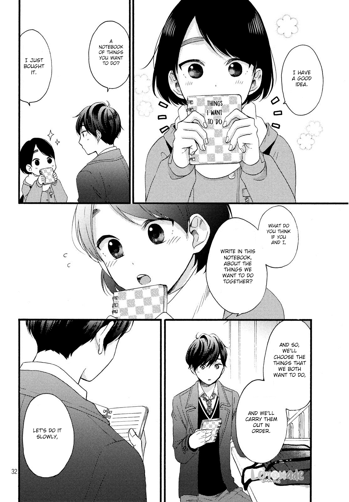Hananoi-kun to Koi no Yamai chapter 2 page 33