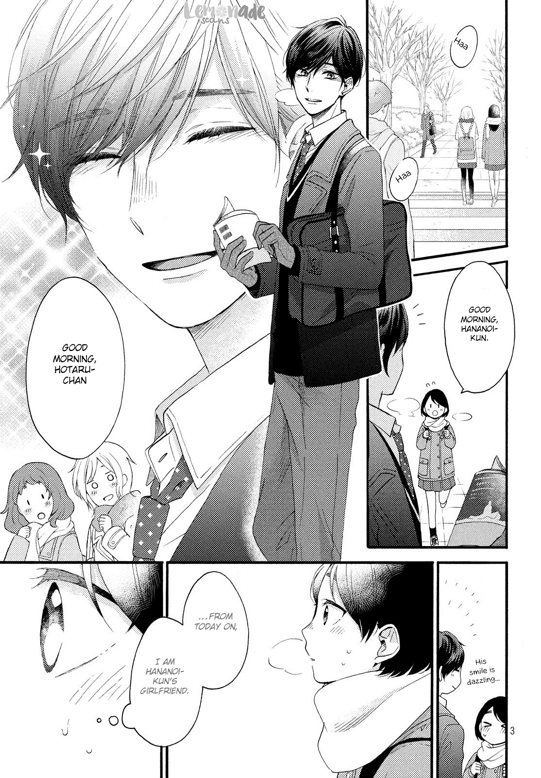 Hananoi-kun to Koi no Yamai chapter 2 page 4