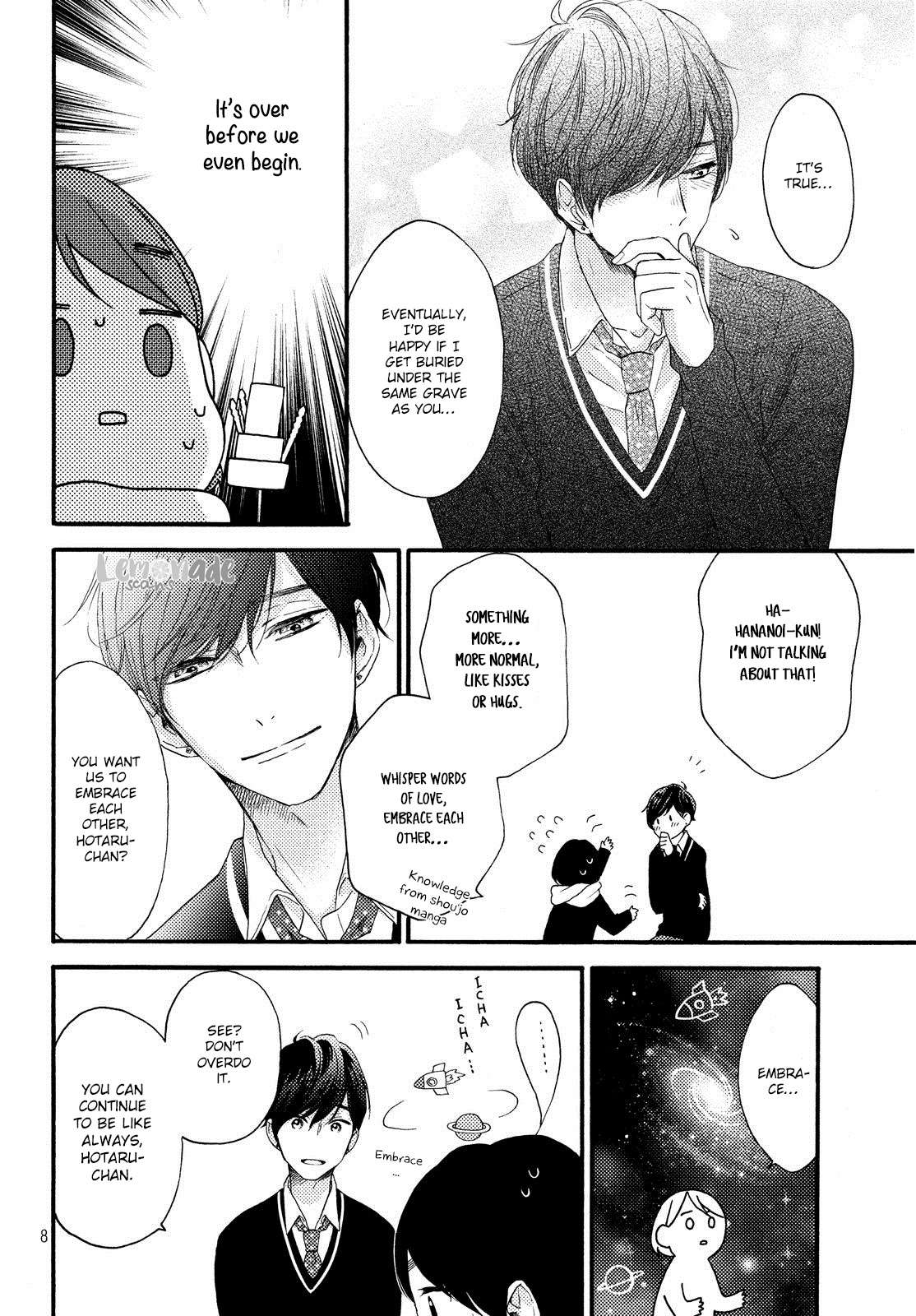 Hananoi-kun to Koi no Yamai chapter 2 page 9