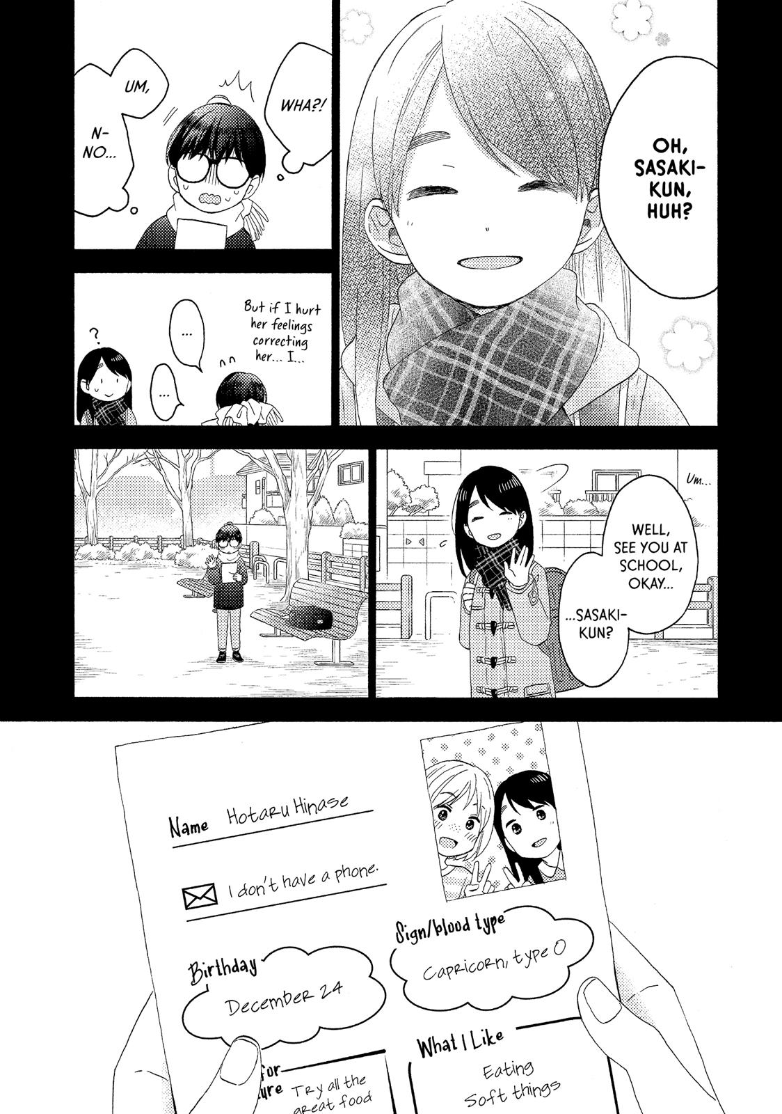 Hananoi-kun to Koi no Yamai chapter 21 page 27