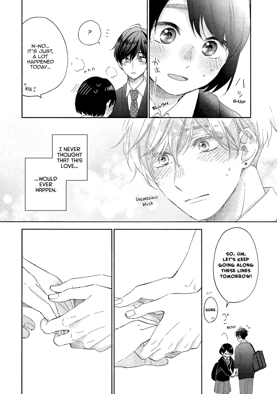 Hananoi-kun to Koi no Yamai chapter 21 page 44