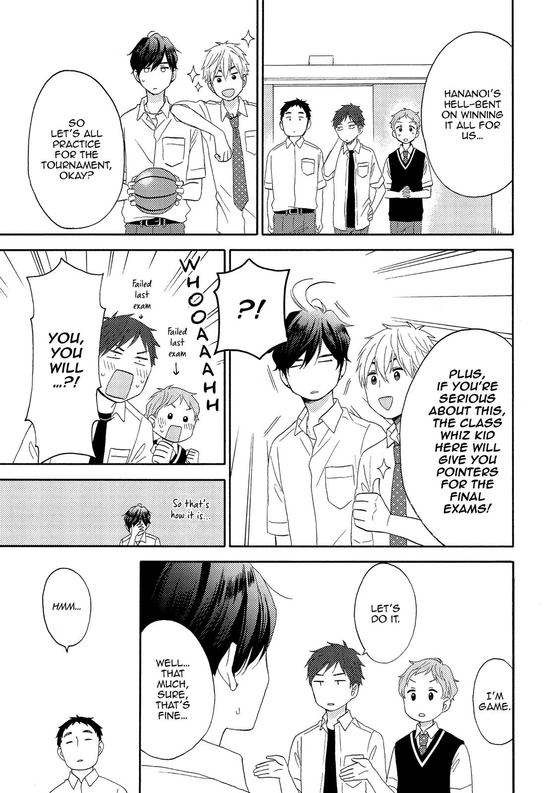 Hananoi-kun to Koi no Yamai chapter 23 page 13