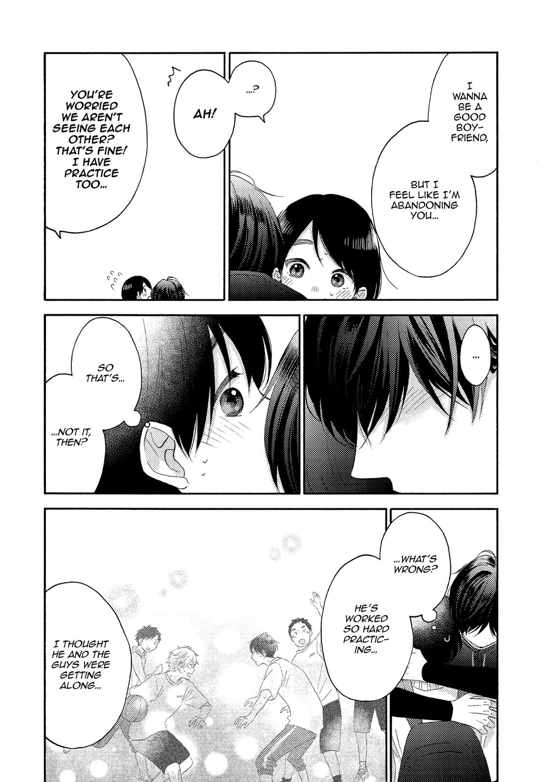 Hananoi-kun to Koi no Yamai chapter 23 page 38